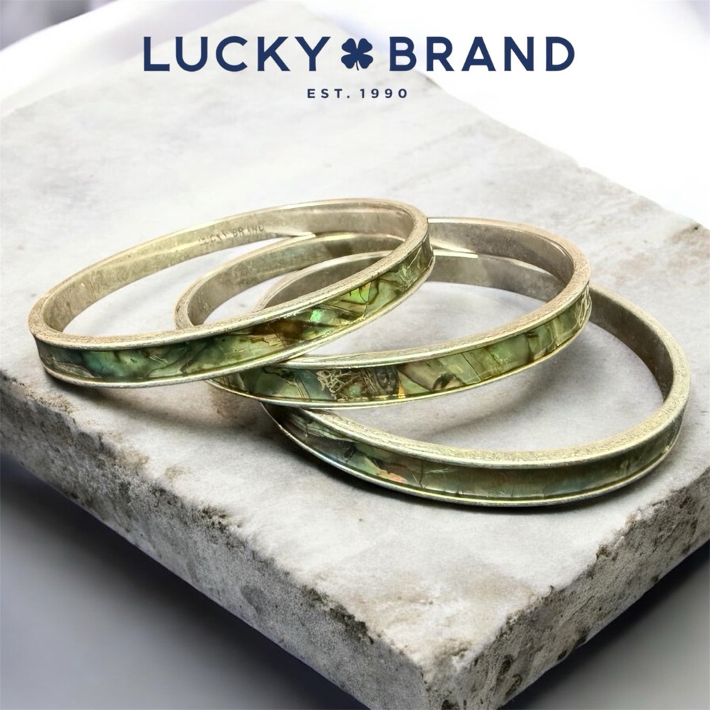 Lucky Brand Set of 3 Bangles